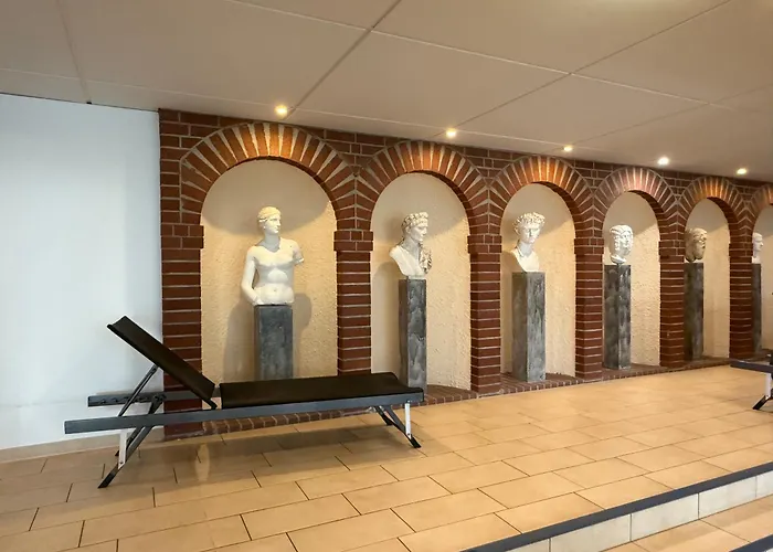 Pool, Sauna, Wellness, Gartenterrasse Engelmeer سانكت انجلمار