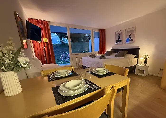 Pool, Sauna, Wellness, Gartenterrasse Engelmeer شقة سانكت انجلمار